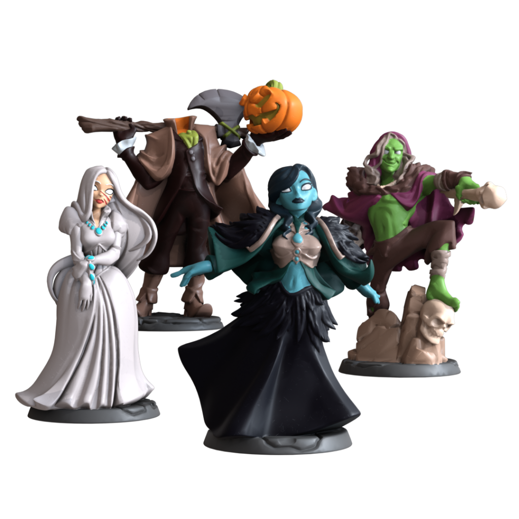 Outcasts Painted Sculpts