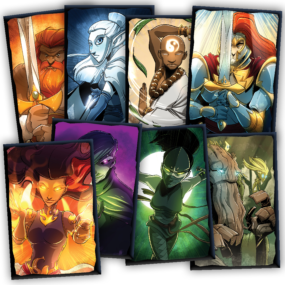 Card Sleeves – Season One (8 heroes)