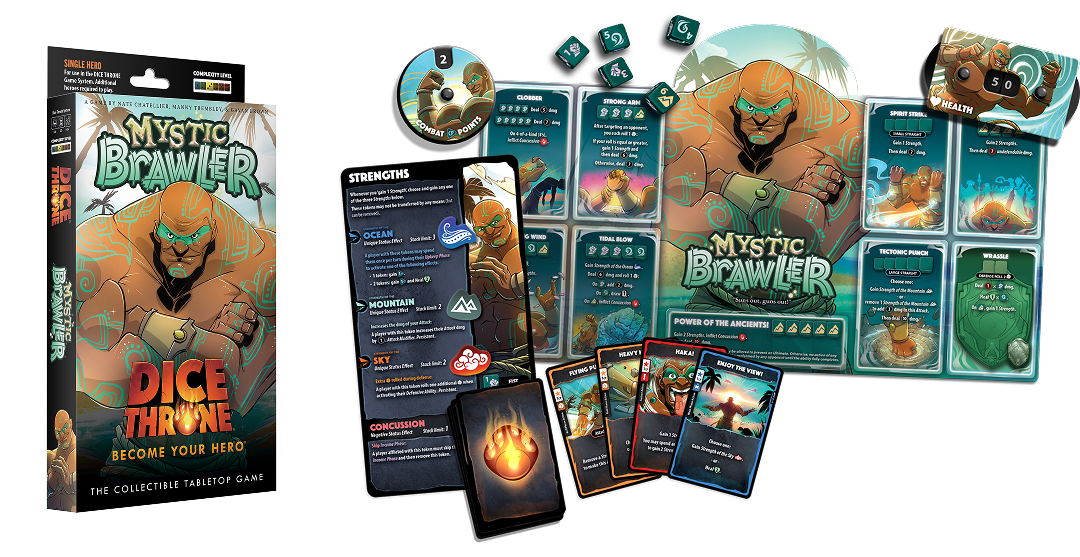 Mystic Brawler components